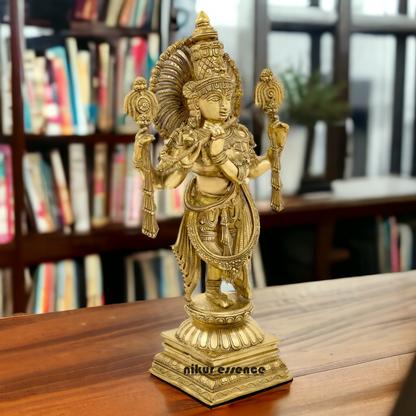 Brass Krishna Standing idol - 24 Inch