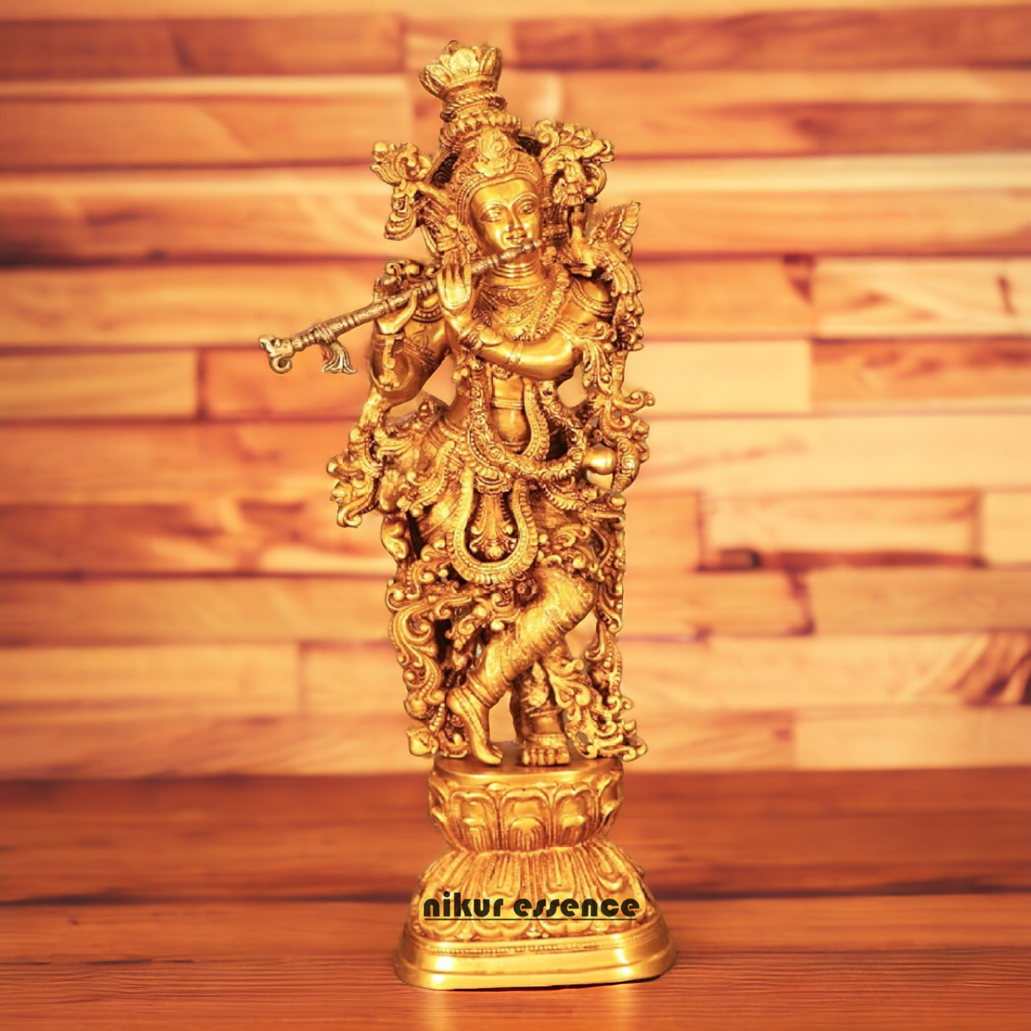 Pure Brass Krishna God Large idol - 30 inches