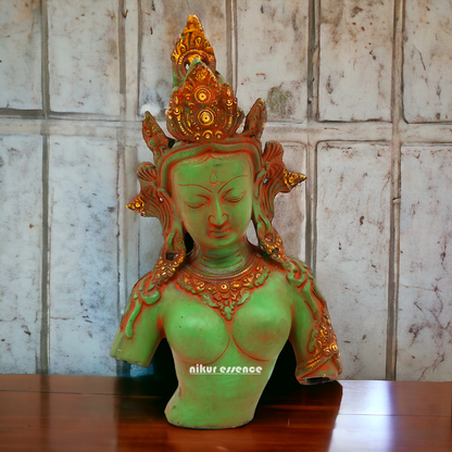 Goddess Tara Brass Idol - 13 inches