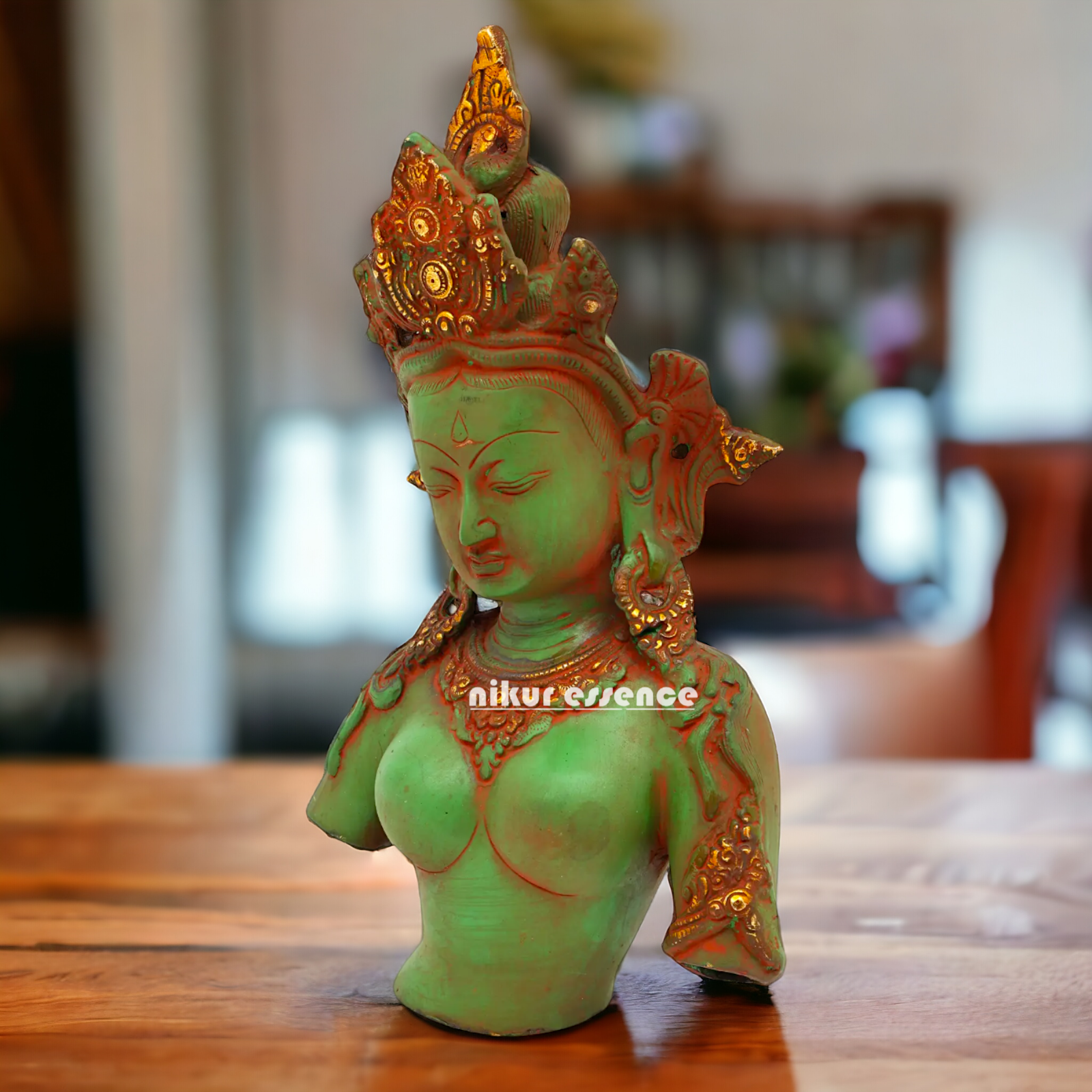 Goddess Tara Brass Idol - 13 inches