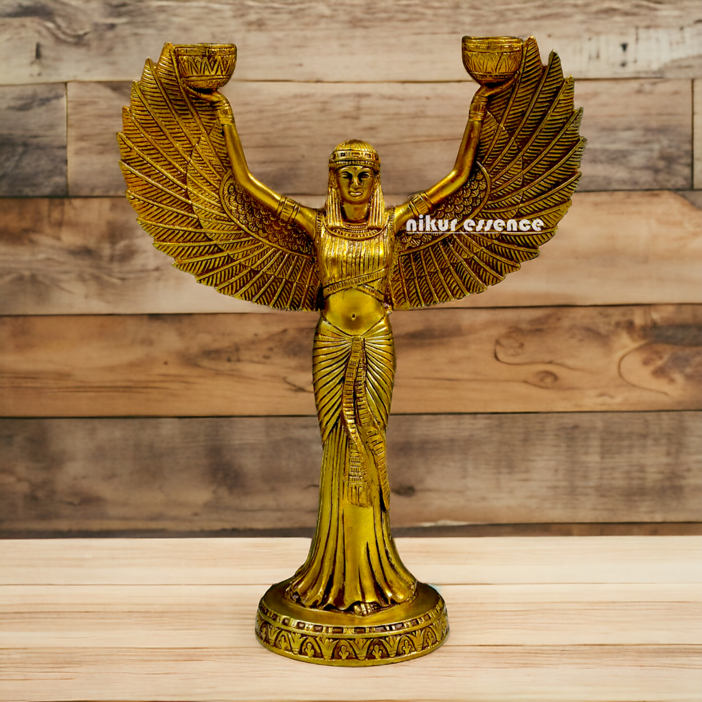 Shop Isis Solid Brass idol - 12 Inches