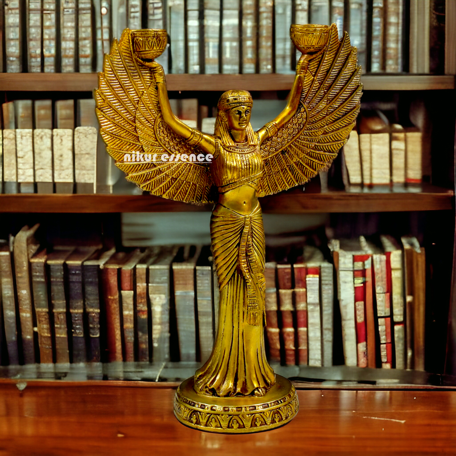 Shop Isis Solid Brass idol - 12 Inches