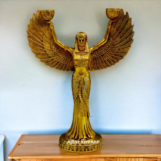 Shop Isis Solid Brass idol - 12 Inches