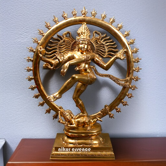 Big Nataraja Shiva Dancing Panchaloha idol - 36 inches