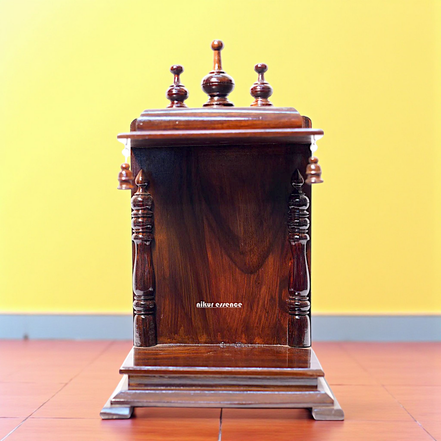 Wall Hanging Wooden Temple for Home – by Nikur Essence Nikuressence