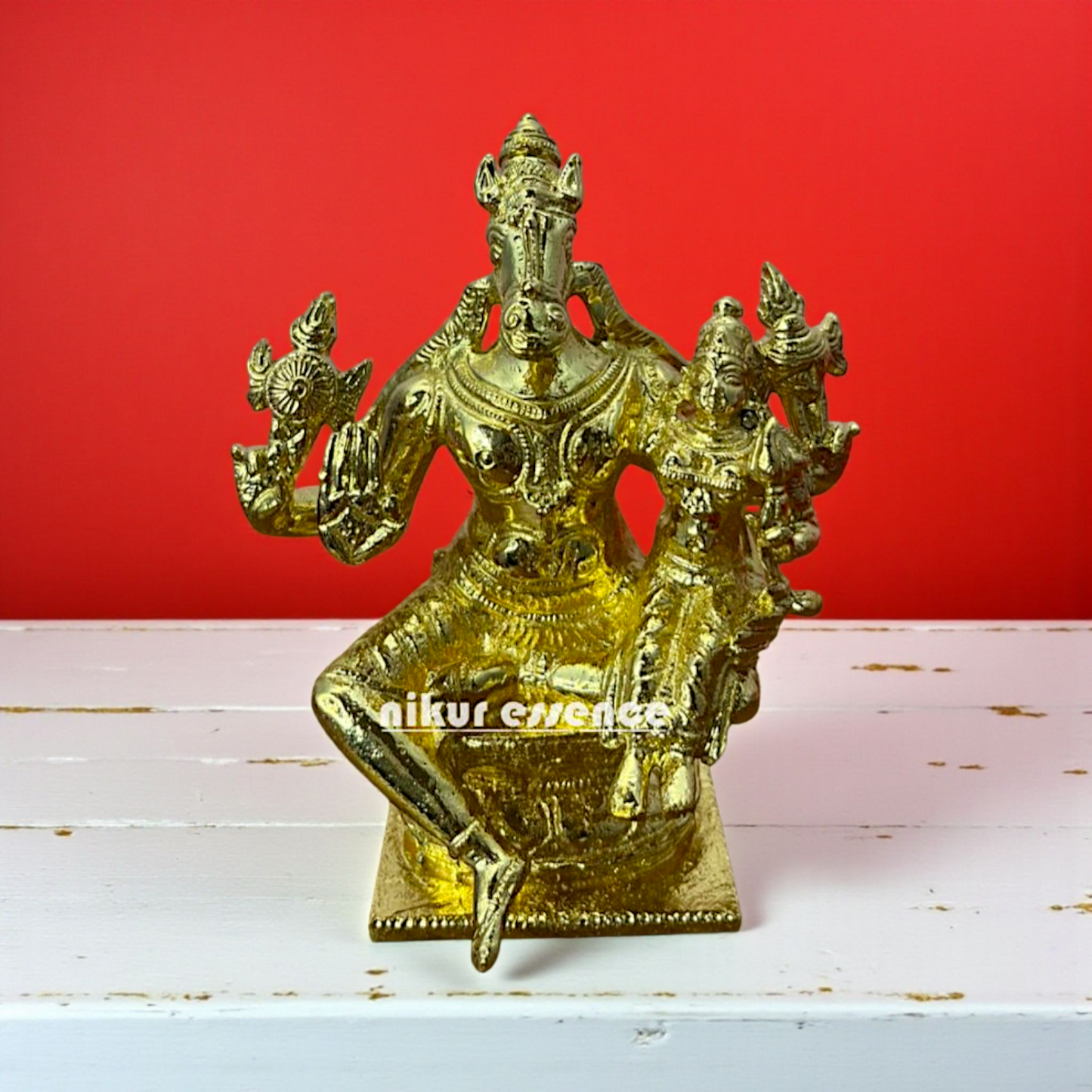 Lakshmi Hayagreeva Panchaloha Idol by Nikur Essence Nikuressence