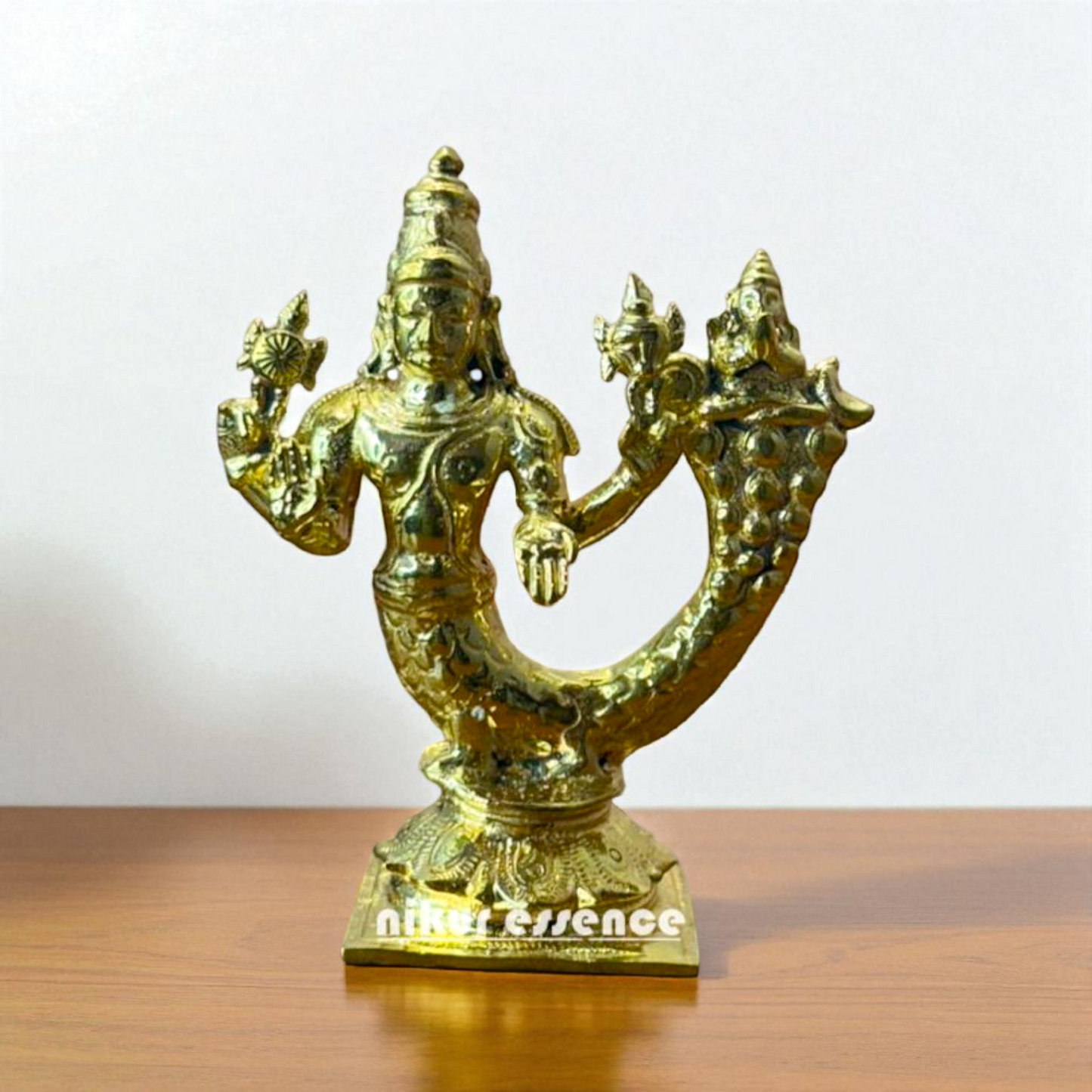 Matsya Avatar of Lord Vishnu – Panchaloha Idol | By Nikur Essence Nikuressence