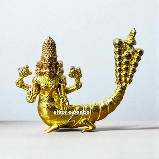 Shimshumara Swamy Vishnu Bhagwan Panchaloha Idol – Nikur Essence Nikuressence