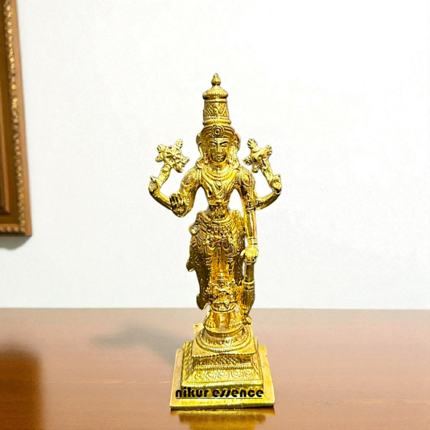 Cheluvanarayana Swamy Panchaloha Statue – Sacred Melukote Form of Vishnu | Nikur Essence Nikuressence