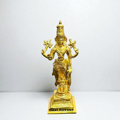 Cheluvanarayana Swamy Panchaloha Statue – Sacred Melukote Form of Vishnu | Nikur Essence Nikuressence