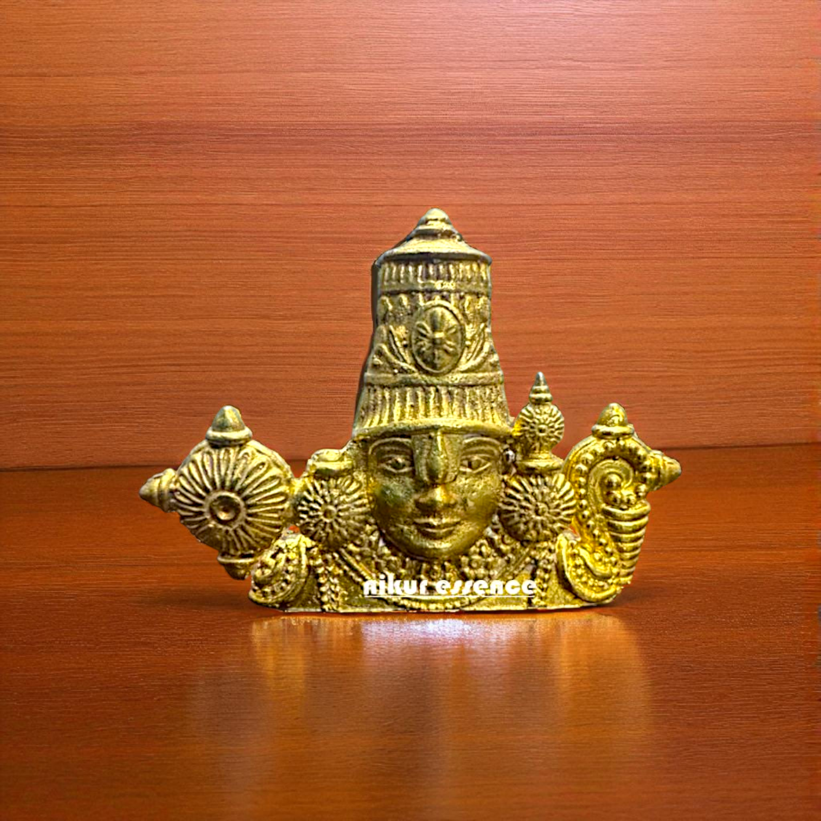 Venkateshwara Balaji Head Panchaloha Statue – Sacred Tirumala Swamy Face Idol | Nikur Essence Nikuressence
