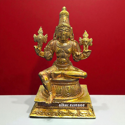 Vaikuntha Narayana Swamy Idol in Pure Panchaloha | Handcrafted by Nikur Essence Nikuressence