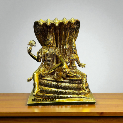 Big Lakshmi Narayan with Sheshnag Panchaloha Idol – Nikur Essence Nikuressence