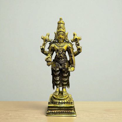 Srinivasa Swamy Vishnu Bhagwan Avtar Panchaloha Idol – Nikur Essence Nikuressence