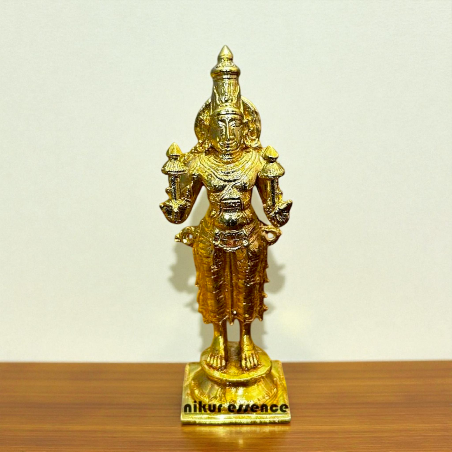 Lord Suryanarayana Swamy Idol in Authentic Panchaloha – Divine Sun God Sculpture for Pooja, Temple, or Decor Handcrafted Panchaloha Statue Nikuressence
