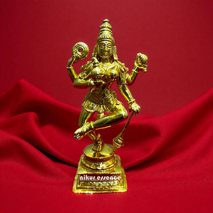 Mohini Devi Panchaloha Idol – Divine Enchantress Form of Vishnu | Handcrafted Temple-Style Sculpture in Panchaloha Alloy Nikuressence