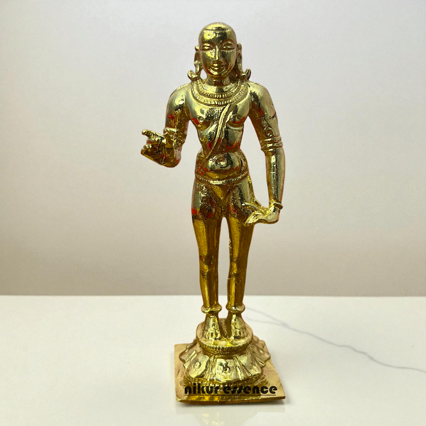 Subramanya Idol in Panchaloha | Handcrafted Lord Murugan Statue by Nikur Essence Nikuressence