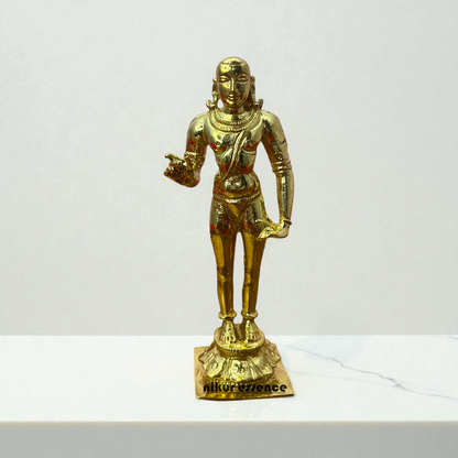 Subramanya Idol in Panchaloha | Handcrafted Lord Murugan Statue by Nikur Essence Nikuressence