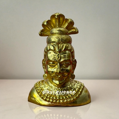 Divine Mahabaleshwar Panchaloha Idol by Nikur Essence – Sacred Lord Shiva Panchaloha Statue Nikuressence