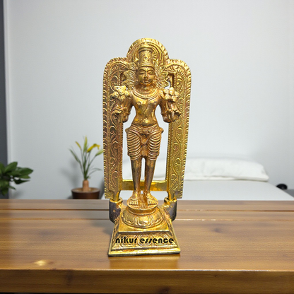 Surya Narayan Panchaloha Idol – Sacred Sun God Statue Symbolizing Light, Power, and Vitality Nikuressence