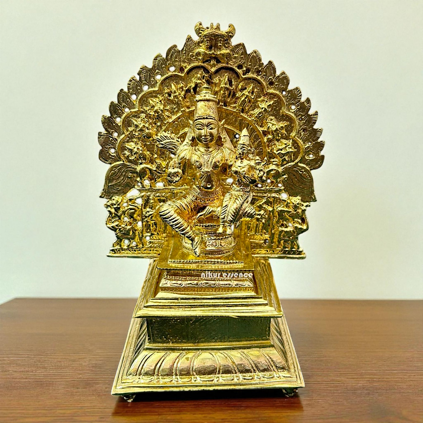 Pattabi Ram Panchaloha Idol by Nikur Essence | Handcrafted Divine Metal Sculpture Nikuressence