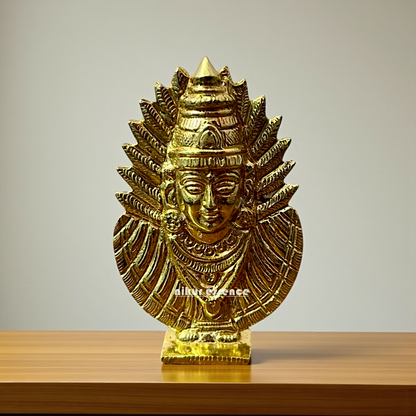 Nikur Essence Divine Goddess Renuka Yellamma Panchaloha Idol – Exquisite Handmade Panchaloha Devi Sculpture for Worship Nikuressence