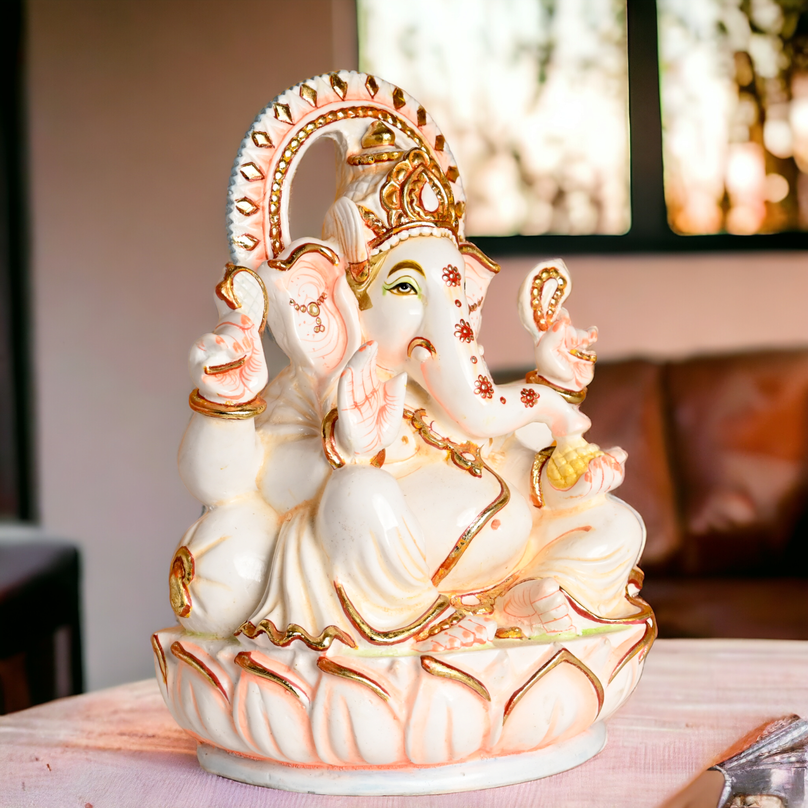 Buy Cultured Marble Ganesha Statue - Lord Ganesha Idol Nikuressence Buy Lord Ganesha Idol Exquisite Indian Artistry Marble Ganesha Sculpture for Meditation Ganesha Idol Handcrafted Lord Ganesha Idol in White Marble lord ganesha marble statue marble ganesh murti marble ganesh murti near me marble ganesh murti price Marble Ganesha Marble Ganesha Sculpture for Spiritual Growth marble ganesha statue Marble Ganesha Statue for Home Decor pure white marble ganesh statue Spiritual Growth Marble Ganesha