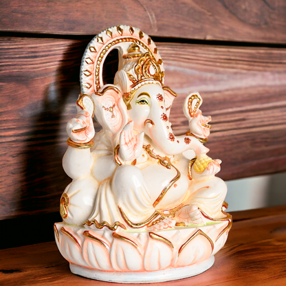 Buy Cultured Marble Ganesha Statue - Lord Ganesha Idol Nikuressence Buy Lord Ganesha Idol Exquisite Indian Artistry Marble Ganesha Sculpture for Meditation Ganesha Idol Handcrafted Lord Ganesha Idol in White Marble lord ganesha marble statue marble ganesh murti marble ganesh murti near me marble ganesh murti price Marble Ganesha Marble Ganesha Sculpture for Spiritual Growth marble ganesha statue Marble Ganesha Statue for Home Decor pure white marble ganesh statue Spiritual Growth Marble Ganesha