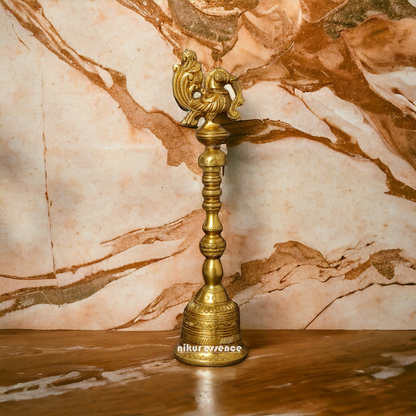 Buy peacock Bell brass - 10 Inches