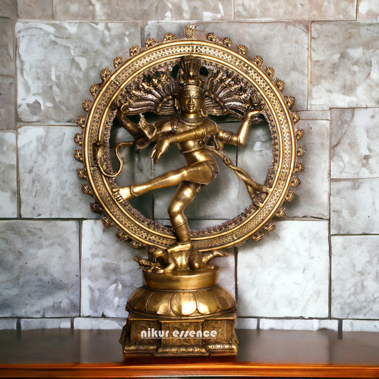 Big Shiva Nataraja Dance Brass idol - 54 Inches