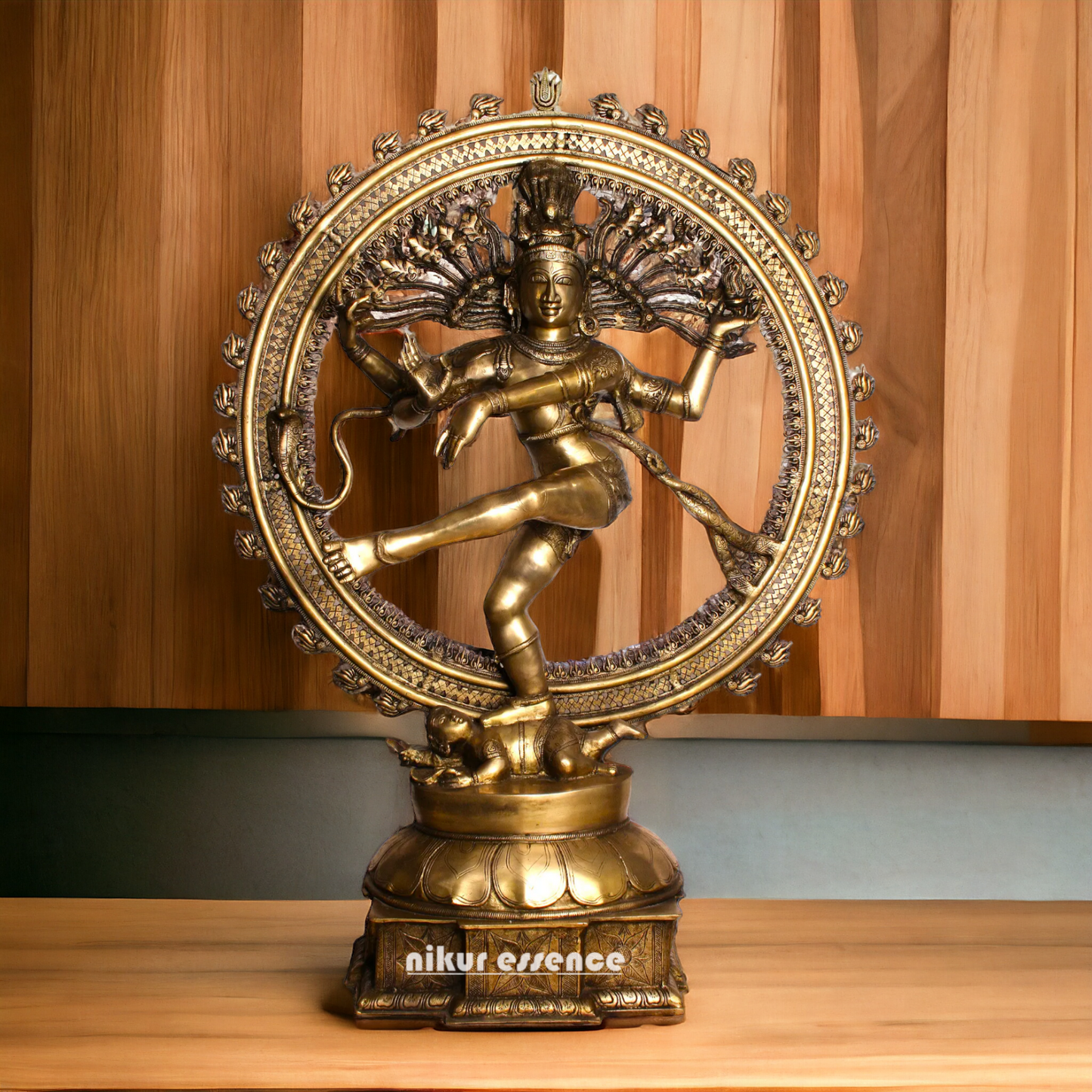 Big Shiva Nataraja Dance Brass idol - 54 Inches