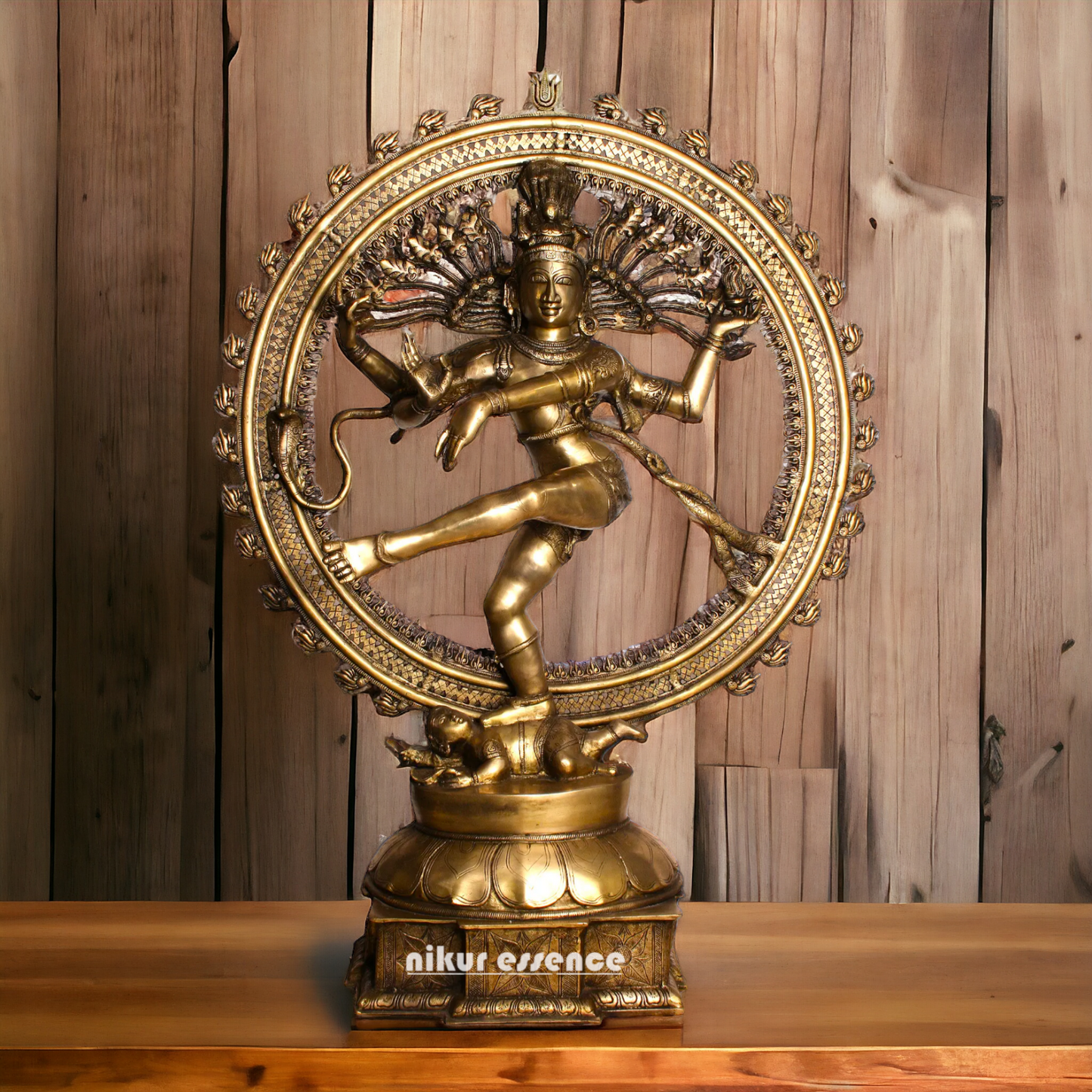 Big Shiva Nataraja Dance Brass idol - 54 Inches