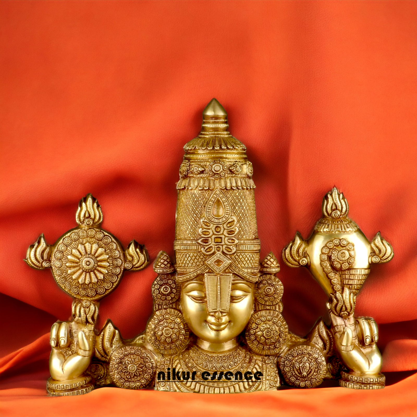 Lord Tirupati Balaji Brass statue - 18 inches