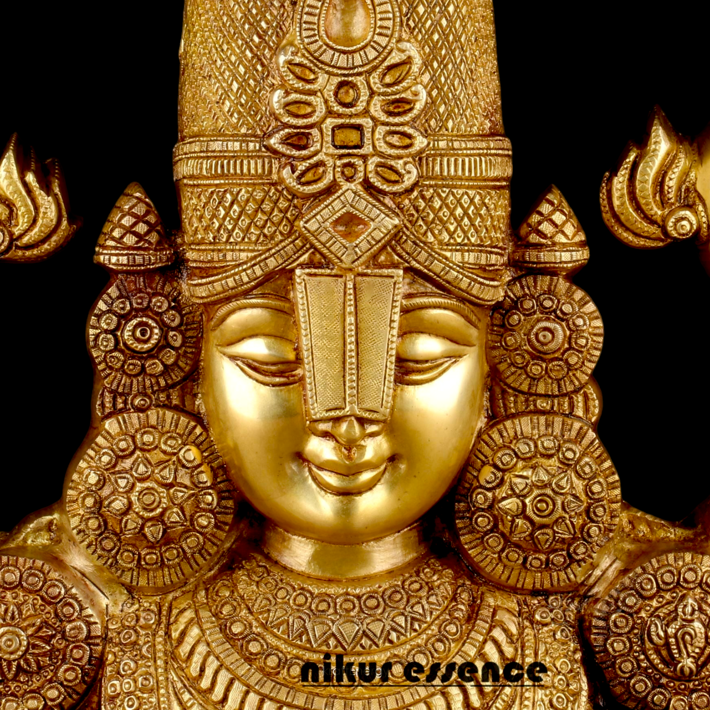 Lord Tirupati Balaji Brass statue - 18 inches