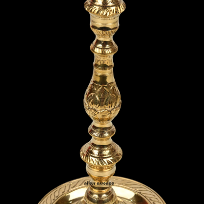 Buy South Indian brass vilakku Kuthu in all size- nikuressence