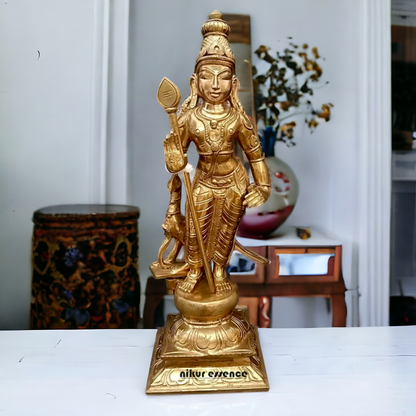 Panchaloha Murugan Idol - 12 inches