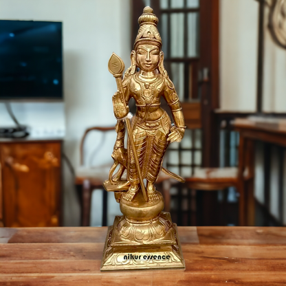 Panchaloha Murugan Idol - 12 inches