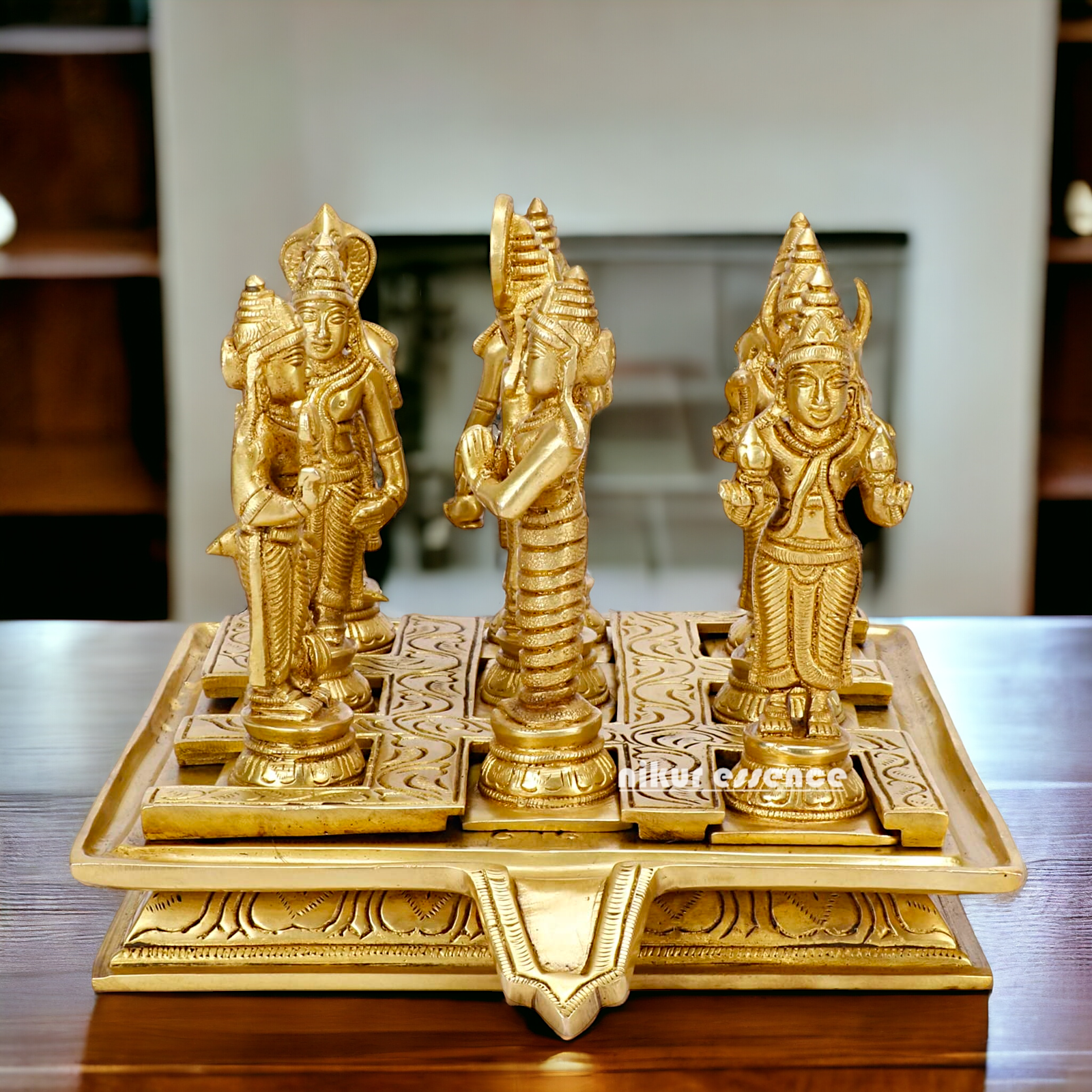 Buy Navagraha Solid Brass Pooja Idol- 10 inches