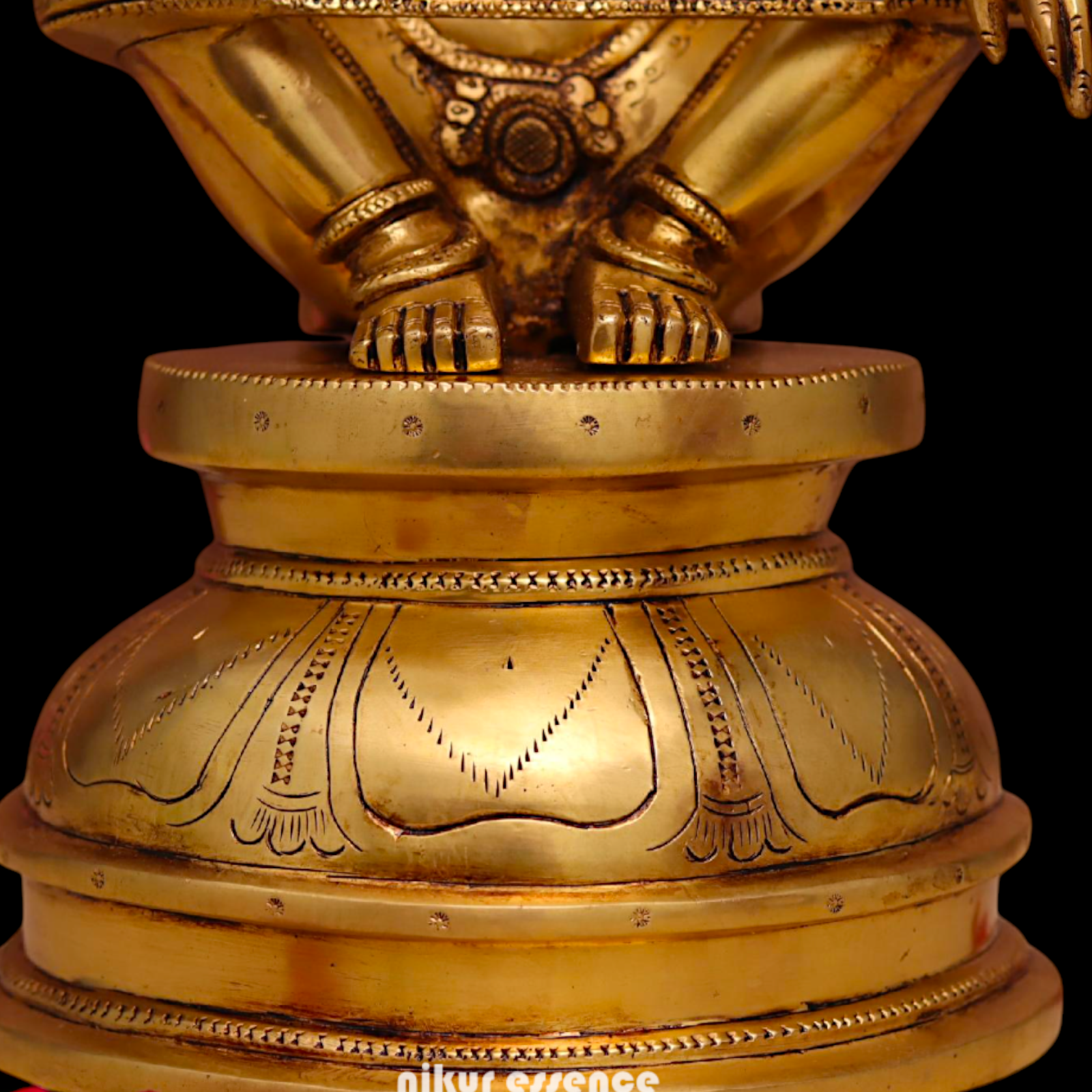 Shop Ayyapa Murugan Solid Brass Idol - 15 Inches