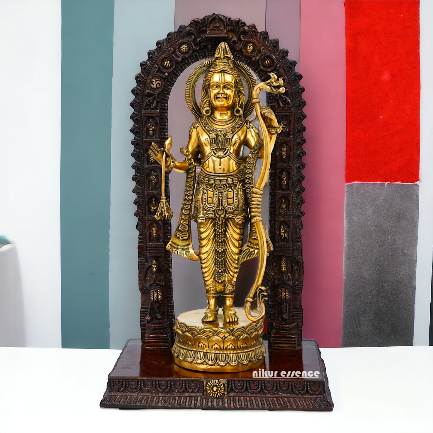 Lord Ram Lalla Brass Statue - 19 inches