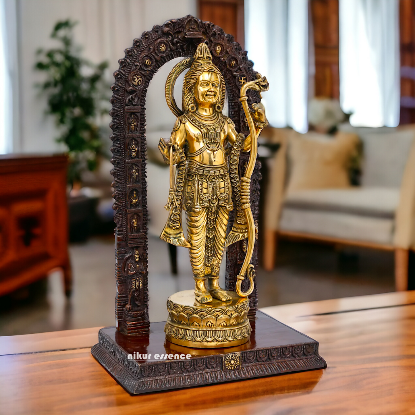 Lord Ram Lalla Brass Statue - 19 inches