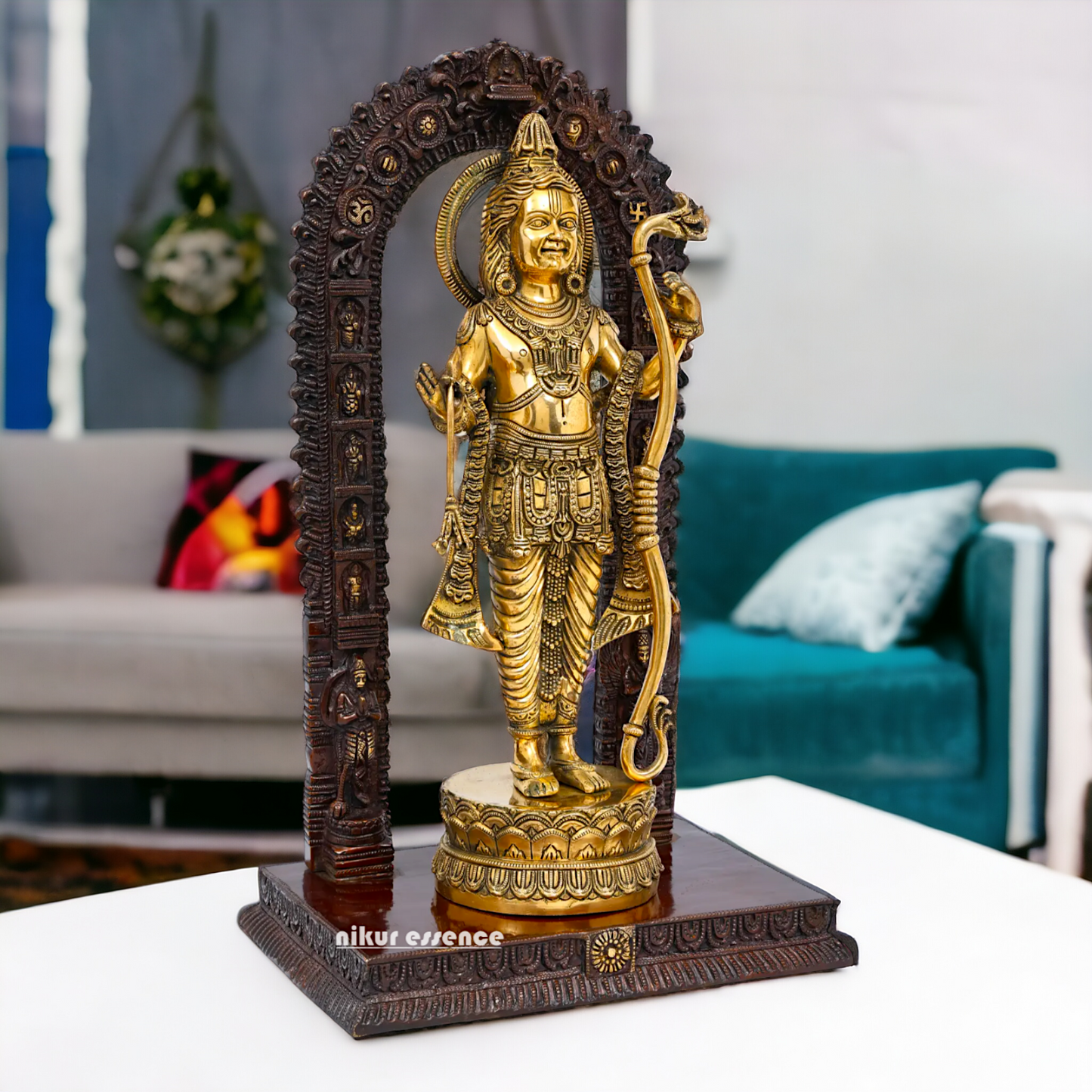 Lord Ram Lalla Brass Statue - 19 inches