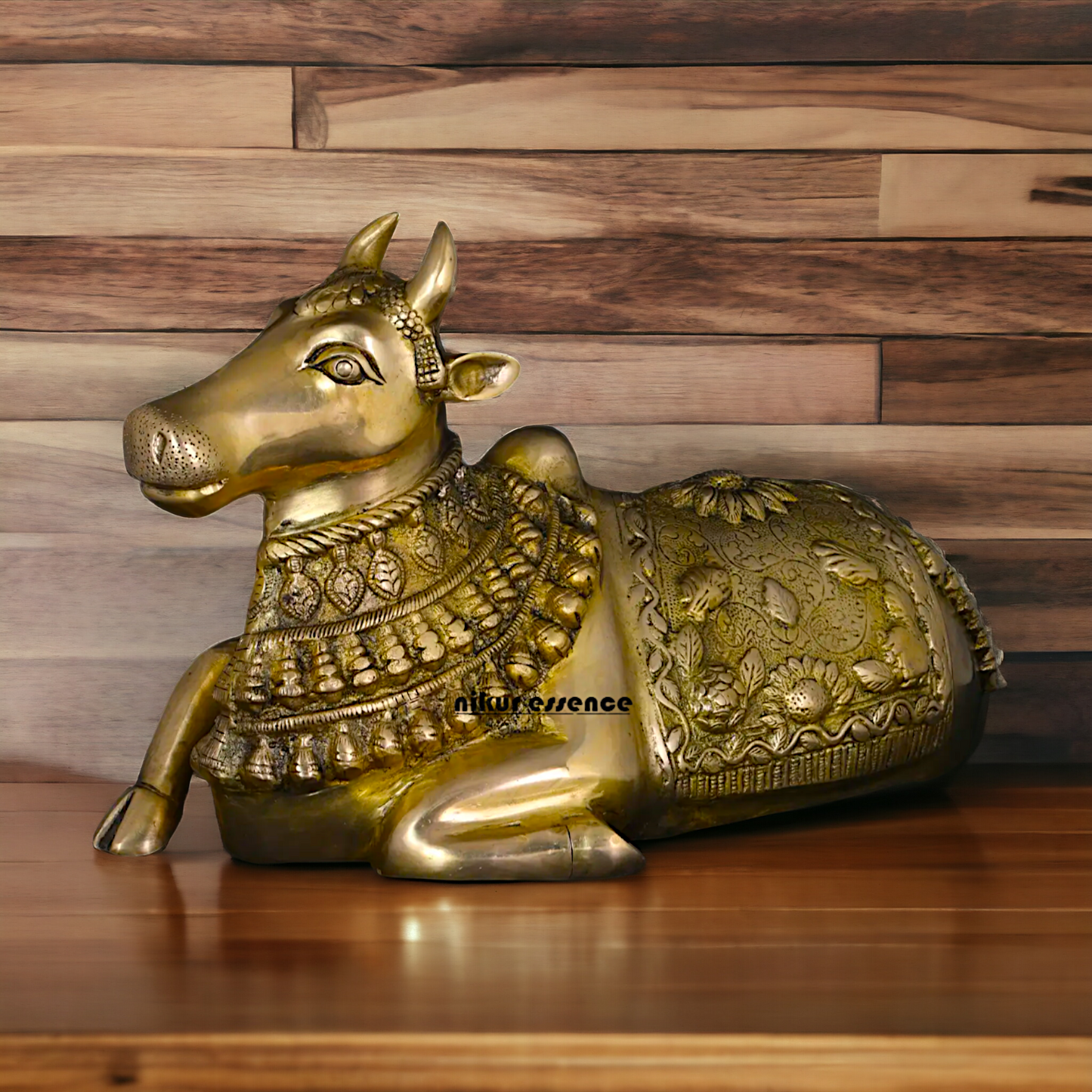 Pure Brass Nandi God statue - 20 Inches