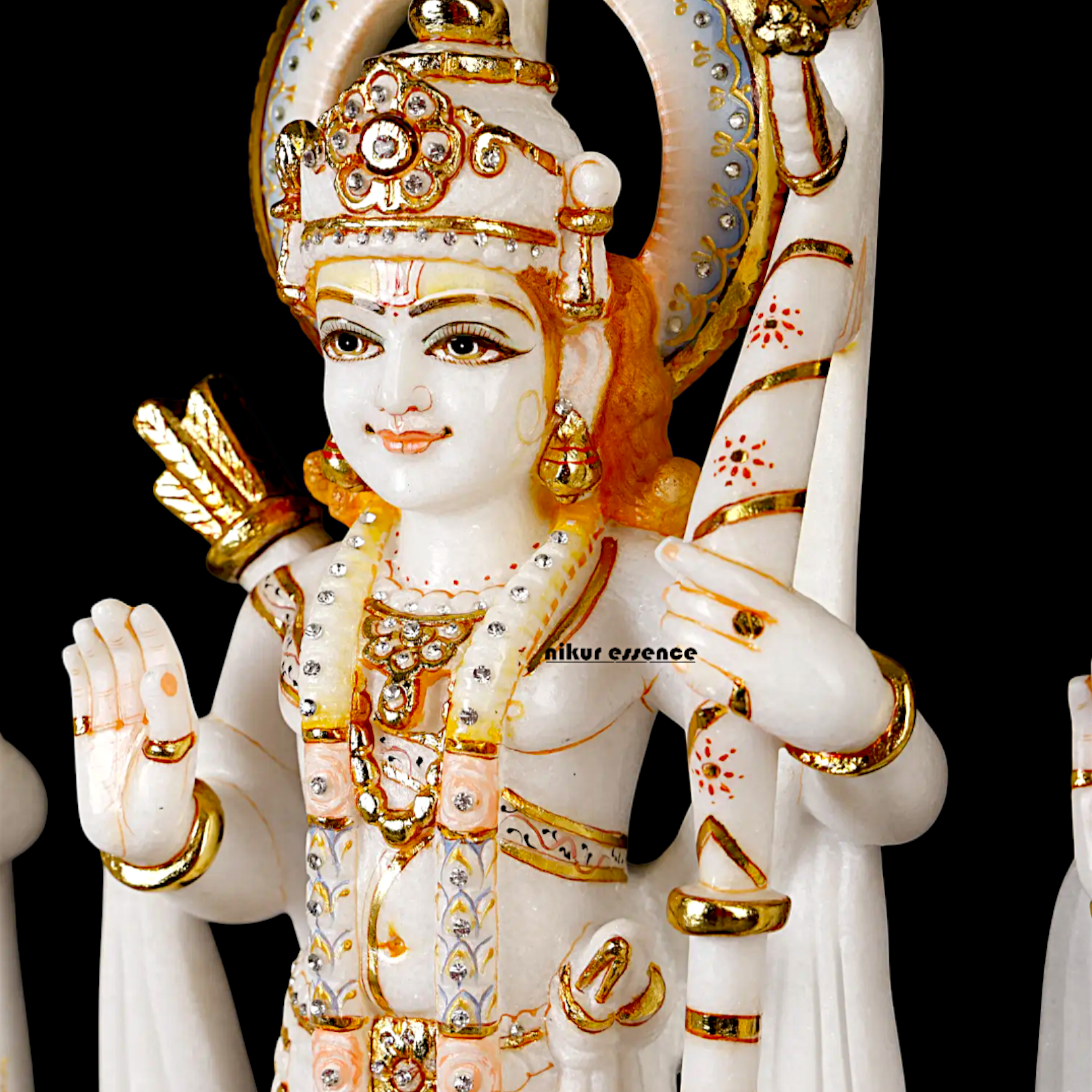 Shree Ram Parivar Marble idol - 21 Inches