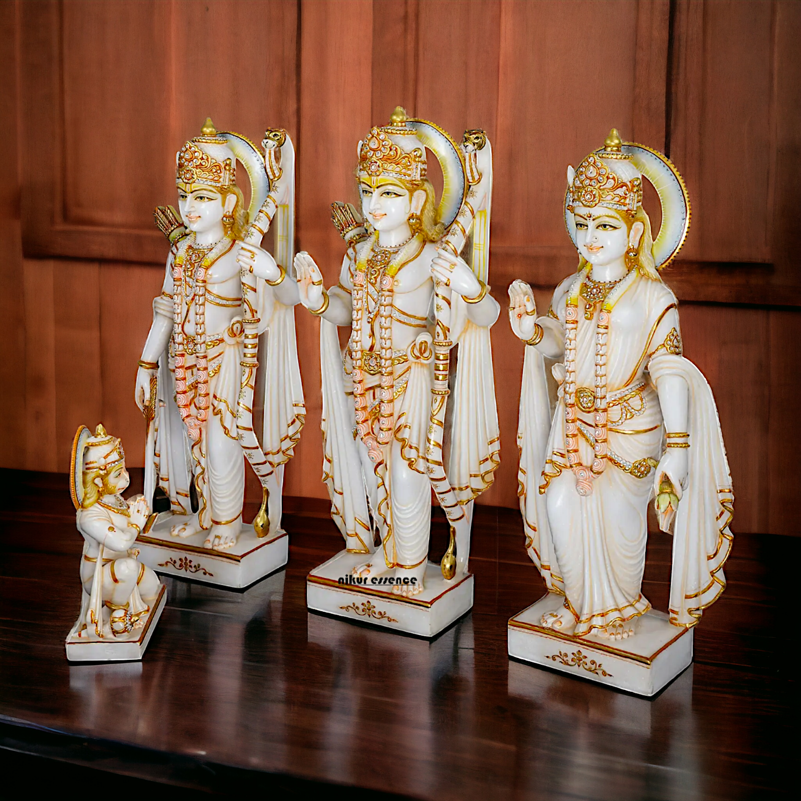 Ram Parivar pure Marble idol - 36 Inches