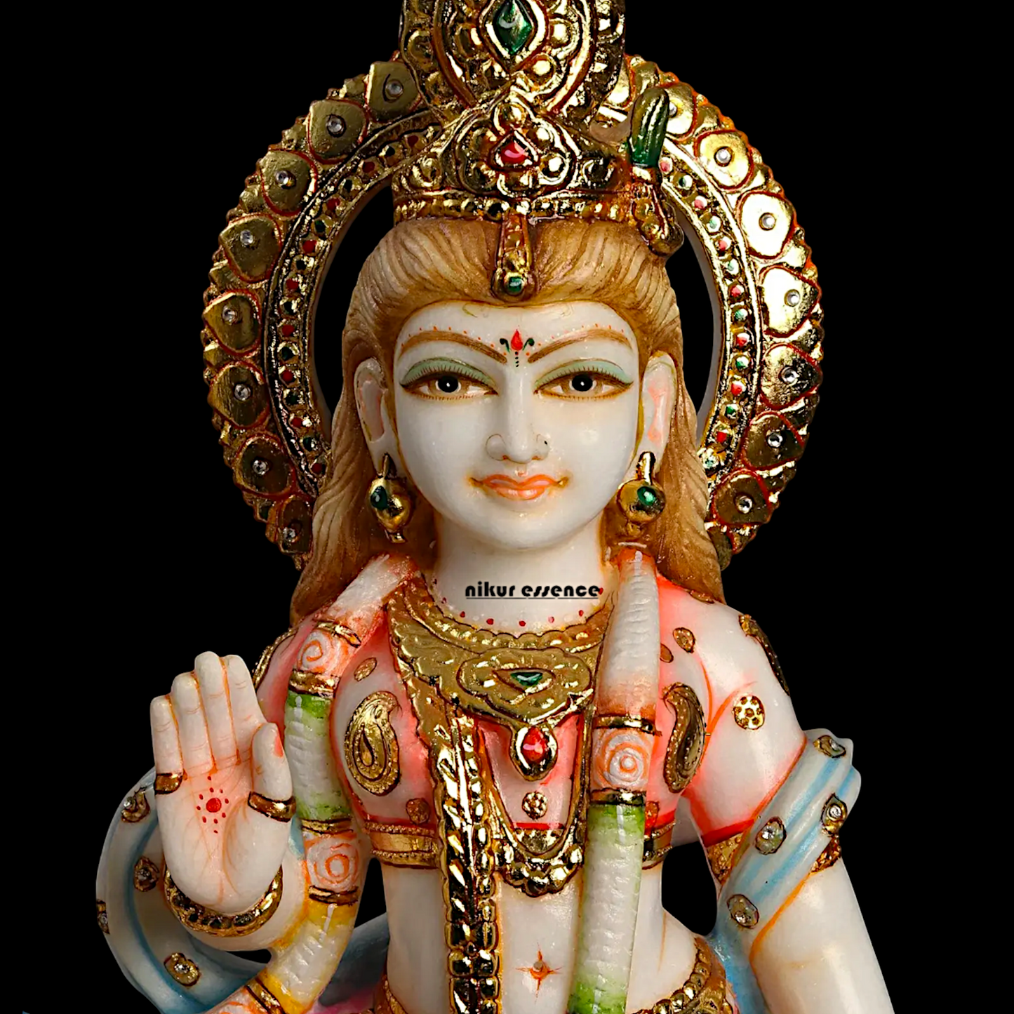 Large Radha Maa Marble idol - 23 Inches