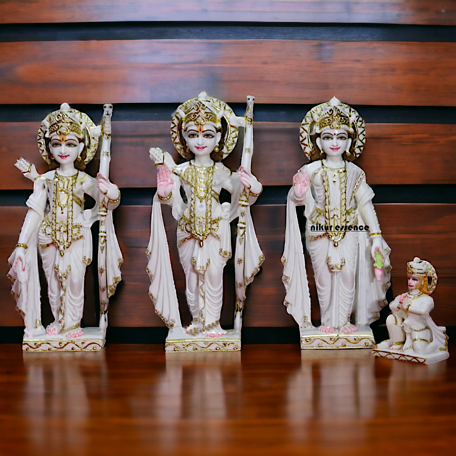 Ram Darbar Parivar Marble idol - 18 inches