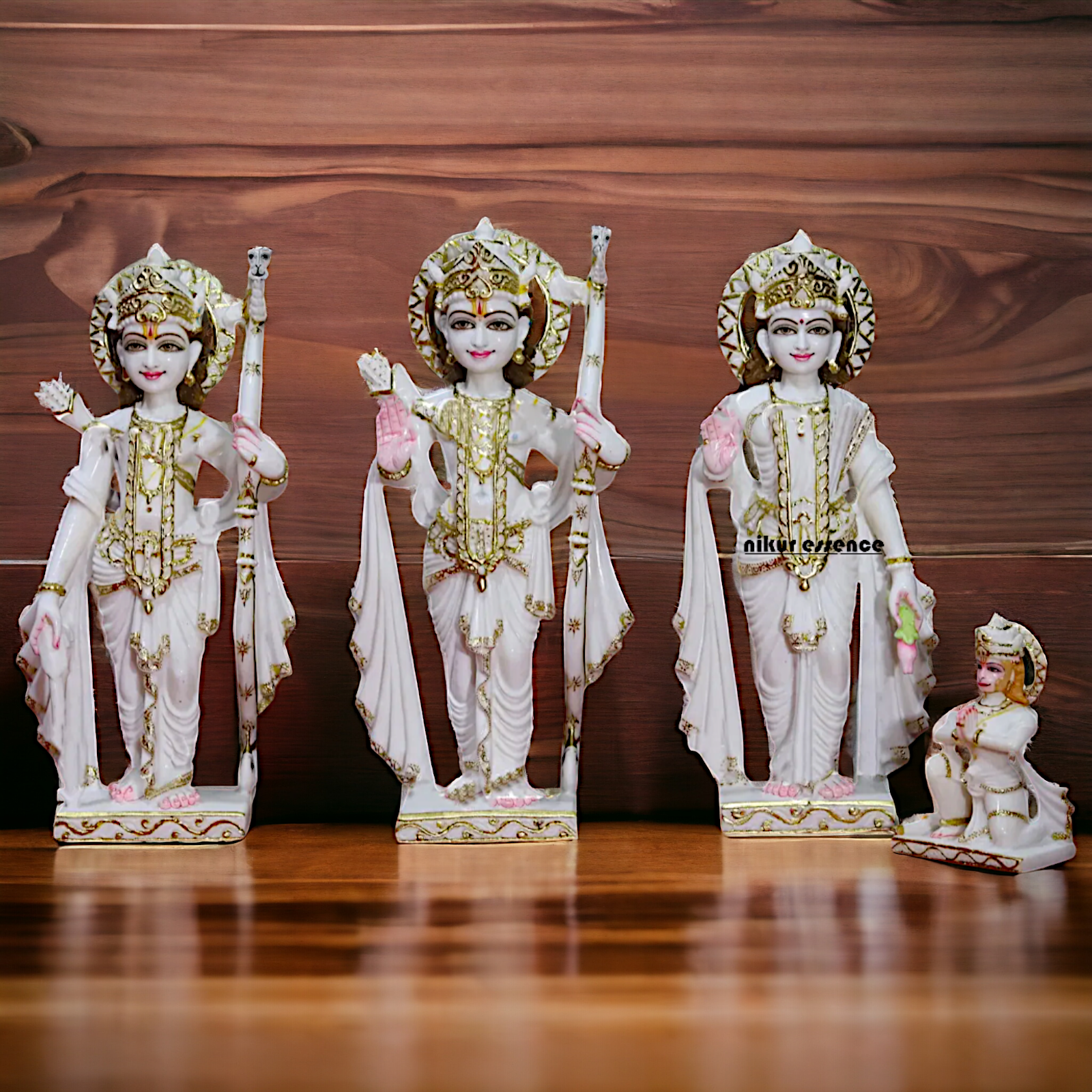 Ram Darbar Parivar Marble idol - 18 inches