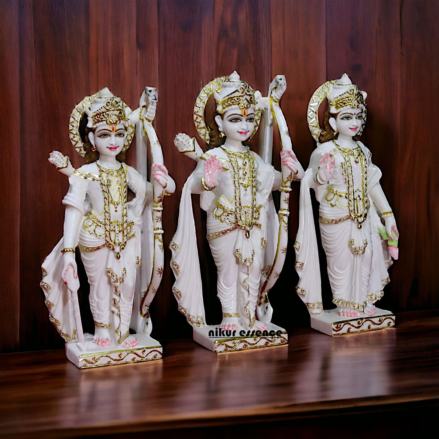 Ram Darbar Parivar Marble idol - 18 inches