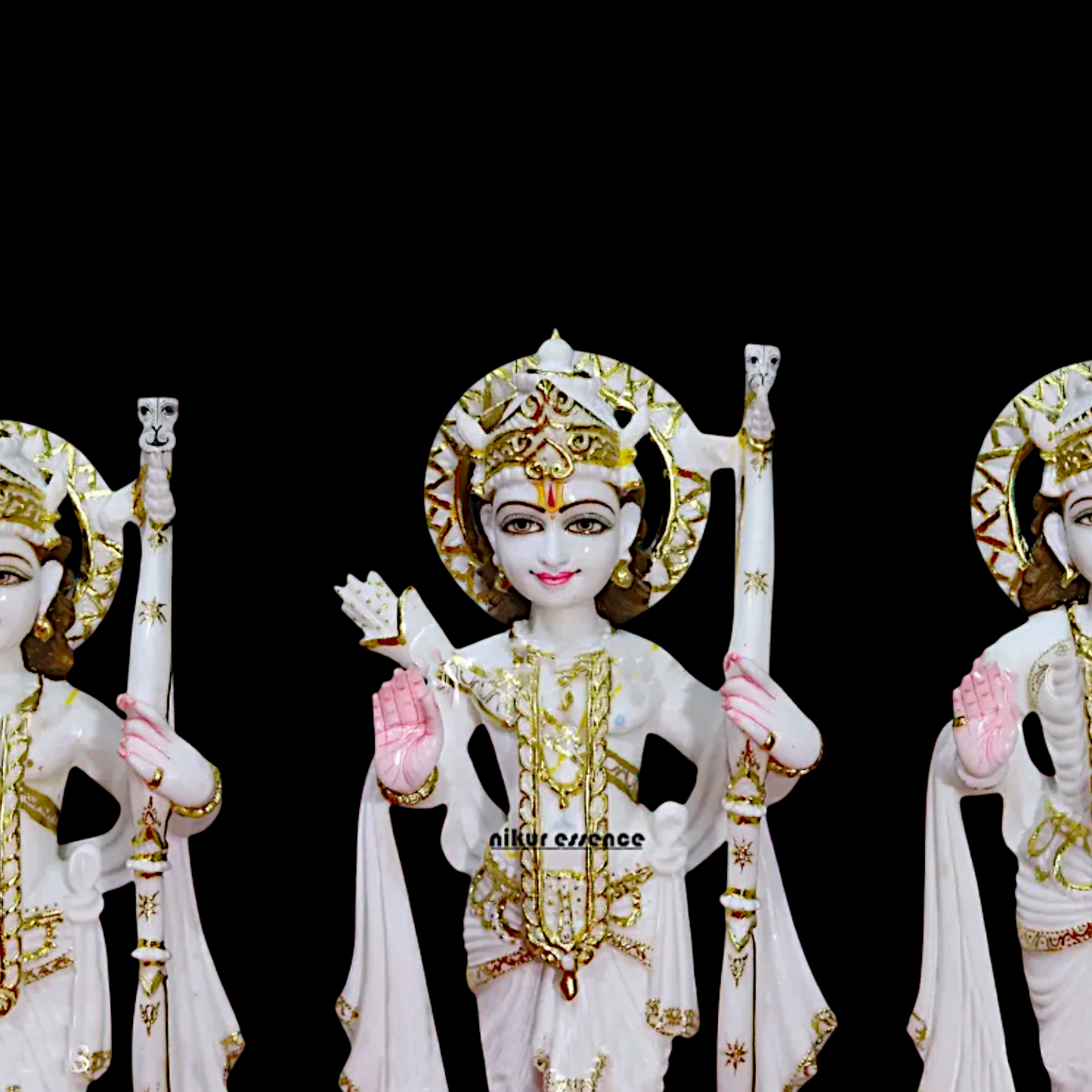 Ram Darbar Parivar Marble idol - 18 inches